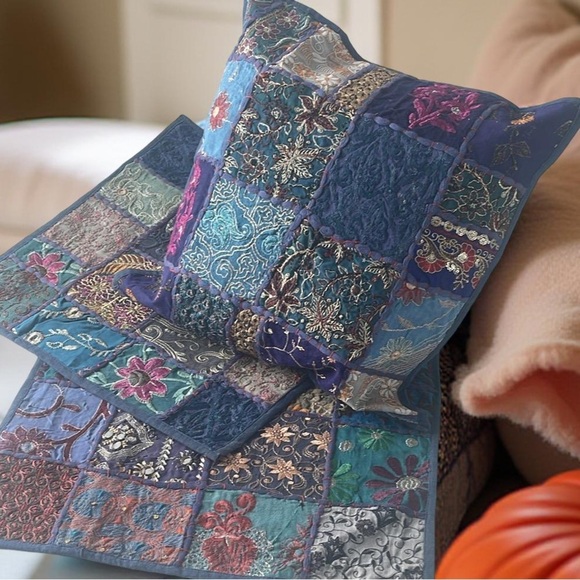 hd buttercup Other - Handmade HD Buttercup Patchwork Embroidered Pillow Case - 16x16